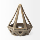 Hood 77L x 77W x 94H Bronze Geometric Ceramic Object - Default Title
