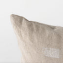 Lacey 13 x 21 BeigeWhite Decorative Pillow Cover - Default Title