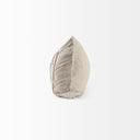 Ivivva 14L x 26W Beige Fabric Textured Decorative Pillow Cover - Default Title