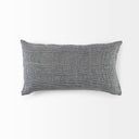 Ramone 14 x 26 White and Black Fabric Decorative Pillow Cover - Default Title