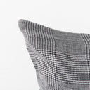 Ramone 14 x 26 White and Black Fabric Decorative Pillow Cover - Default Title