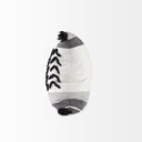 Kimia 20L x 20W White and Black Fabric Herringbone and Fringed Decorative Pillow Cover - Default Title