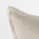 Mae 20L x 20W Beige Fabric Decorative Pillow Cover - Default Title