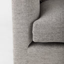 Valence 378L x 386W x 283H Medium Gray Corner Sectional Piece - Default Title