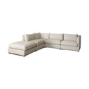 Valence Beige Throw Pillow Sectional Piece - Default Title