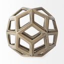 Geom 71L x 71W x 71H Tan Ceramic Geometric Object - Default Title