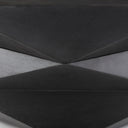 Arreto Black Solid Wood Hexagonal Storage Coffee Table - Default Title