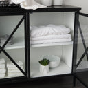 Aurelia Two Door Glass Cabinet - Default Title