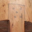 Asco 18H Rustic Solid Reclaimed Wood Stool - Default Title