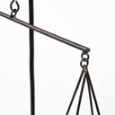 Ellis 10L x 4W Black Metal Vintage Inspired Weighing Scale - Default Title