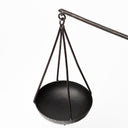 Ellis 10L x 4W Black Metal Vintage Inspired Weighing Scale - Default Title