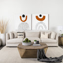 Valence Beige Arm Pillow Sectional Piece - Default Title