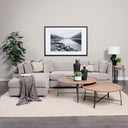 Valence Medium Gray Arm Pillow Sectional Piece - Default Title