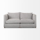 Valence 2 Piece Medium Gray Modular Sofa Set - Default Title