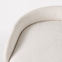 Hollyfield II Cream Fabric Seat W Gold Metal Base Bar Stool - Default Title