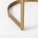 Hollyfield II Cream Fabric Seat W Gold Metal Base Bar Stool - Default Title