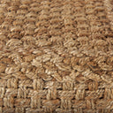 Aylin 165 Square Brown Jute Pouf - Default Title