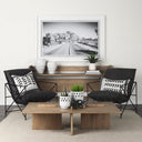 Aida 56 x 34 Rectangular Light Brown Wood Coffee Table - Default Title
