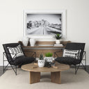 Aida Light Brown Wood Console Table - Default Title