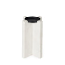 Sophia 55L x 35W x 80H Marble Candle Holder Medium - Default Title