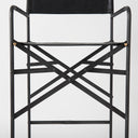Direttore 193L x 193W x 441H Black Leather Seat WBlack Iron Frame Bar Stool - Default Title