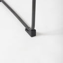 Direttore 193L x 193W x 441H Black Leather Seat WBlack Iron Frame Bar Stool - Default Title