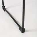 Direttore 193L x 193W x 441H Brown Leather Seat WBlack Iron Frame Bar Stool - Default Title