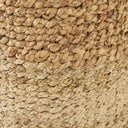 Morocco 157L x 157 Set of 3 Brown Two Tone Water Hyacinth and Cornhusk Round Basket W Handles - Default Title