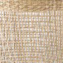 Bowie 197L x 197W x 197H Set of 3 Medium Brown Seagrass Round Basket W Handles - Default Title