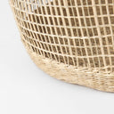 Bowie 197L x 197W x 197H Set of 3 Medium Brown Seagrass Round Basket W Handles - Default Title