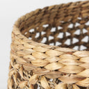 Dakota 150L x 150W x 118H Set of 3 Medium Brown Seagrass Round Basket - Default Title
