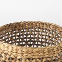 Dakota 150L x 150W x 118H Set of 3 Medium Brown Seagrass Round Basket - Default Title