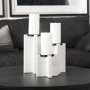 Sophia 55L x 35W x 105H Marble Candle Holder Large - Default Title