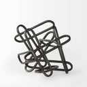 Henderson 104L x 83W x 77H Black Metal Paperclip Decorative Object - Default Title