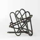 Henderson 104L x 83W x 77H Black Metal Paperclip Decorative Object - Default Title