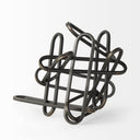 Henderson 104L x 83W x 77H Black Metal Paperclip Decorative Object - Default Title