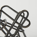 Henderson 104L x 83W x 77H Black Metal Paperclip Decorative Object - Default Title