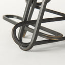 Henderson 104L x 83W x 77H Black Metal Paperclip Decorative Object - Default Title