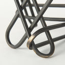 Henderson 122L x 91W x 91H Black Metal Paperclip Decorative Object - Default Title
