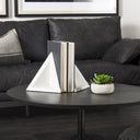 Sophia 80L x 60W x 70H Marble Set Of Two Bookends - Default Title