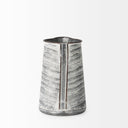 Serena I 8H Small GrayWhite Textured Metal Jug - Default Title