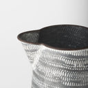 Serena I 8H Small GrayWhite Textured Metal Jug - Default Title