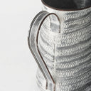 Serena I 8H Small GrayWhite Textured Metal Jug - Default Title