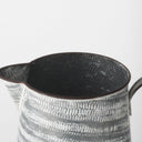 Serena II 112H Large GrayWhite Textured Metal Jug - Default Title