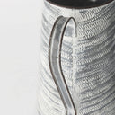 Serena II 112H Large GrayWhite Textured Metal Jug - Default Title