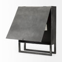 Felix Gray Metal Square Table Clock - Default Title