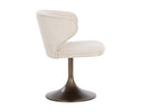SIMONE SWIVEL DINING CHAIR - CASABLANCA CLOUD