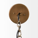 Leighton I 15x20 Gold Toned Metal Spherical Pendant Light - Default Title