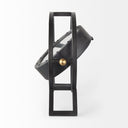 Gaston Gray Metal Circular Table Clock - Default Title