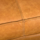 DArcy 111L x 70D x 33H Tan Leather Right Chaise Sectional - Default Title